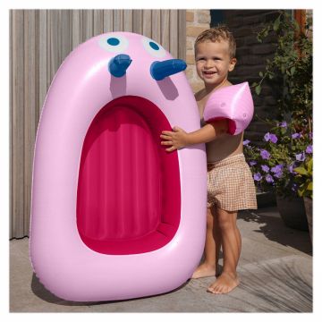 Barcuta gonflabila Quut Toys Roz Barcuta gonflabila Quut Toys Roz