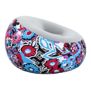 Fotoliu gonflabil pentru interiorexterior Bestway Graffiti 112x112x66 cm,Material PVC confortabil si rezistent, Suprafata din catifea placuta la atingere, Doua camere de aer Fotoliu gonflabil pentru interiorexterior Bestway Graffiti 112x112x66 cm,Material PVC confortabil si rezistent, Suprafata din catifea placuta la atingere, Doua camere de aer