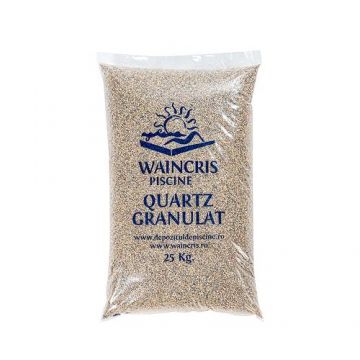 Nisip cuartos Waincris pentru filtre piscine 2-4mm, 25kg Nisip cuartos Waincris pentru filtre piscine 2-4mm, 25kg