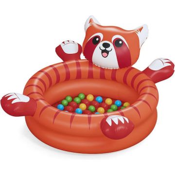 Piscina gonflabila Panda Rosu cu 50 bile 107x94x58 cm Piscina gonflabila Panda Rosu cu 50 bile 107x94x58 cm