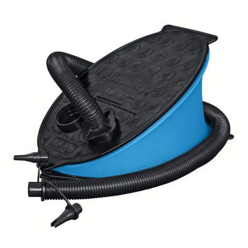 Pompa aer de picior cu 3 adaptoare Bestway 28 x 19 cm Pompa aer de picior cu 3 adaptoare Bestway 28 x 19 cm
